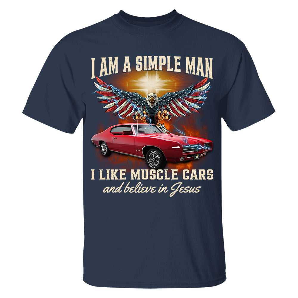 I Am A Simple Man - Custom Upload Photo Shirt Do99