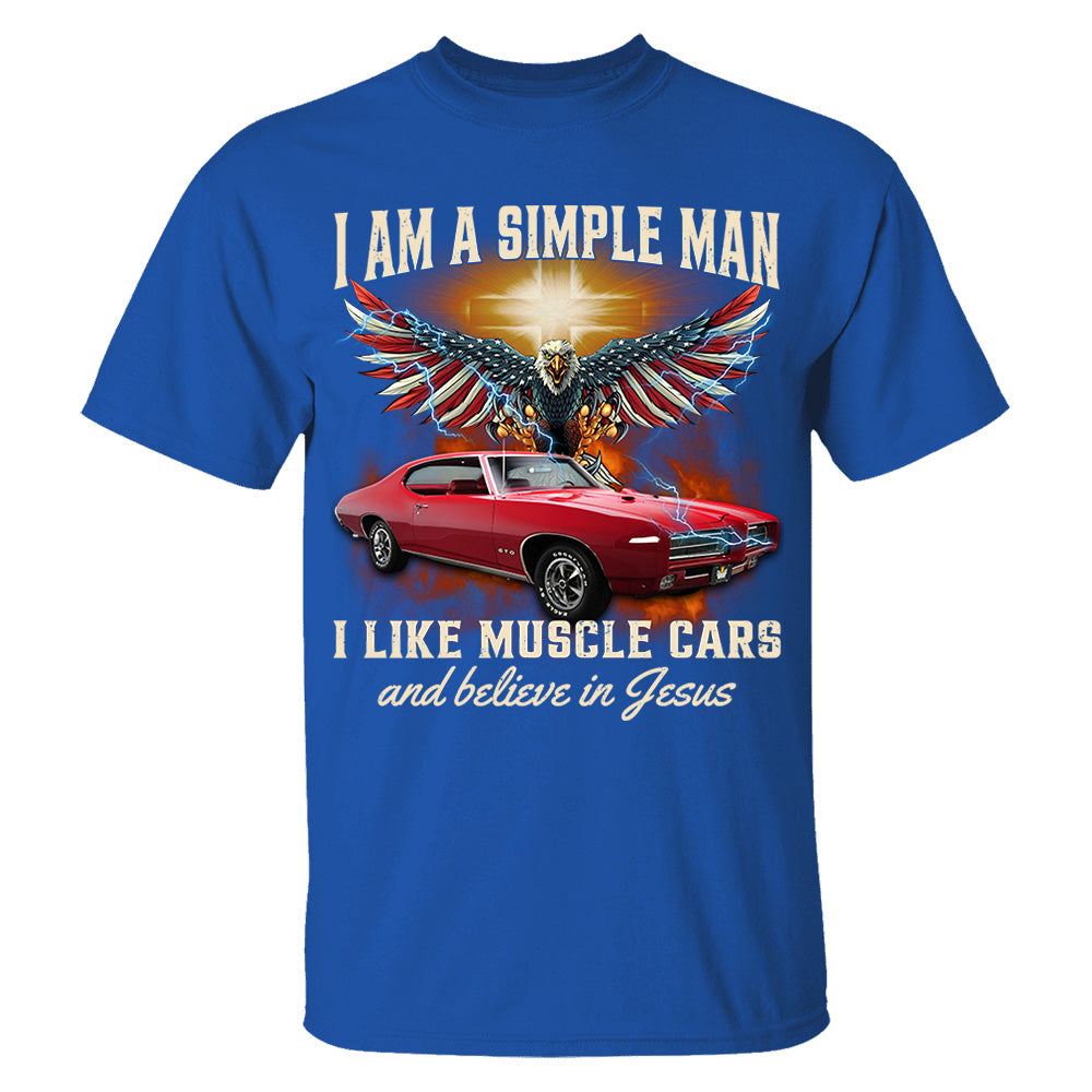 I Am A Simple Man - Custom Upload Photo Shirt Do99