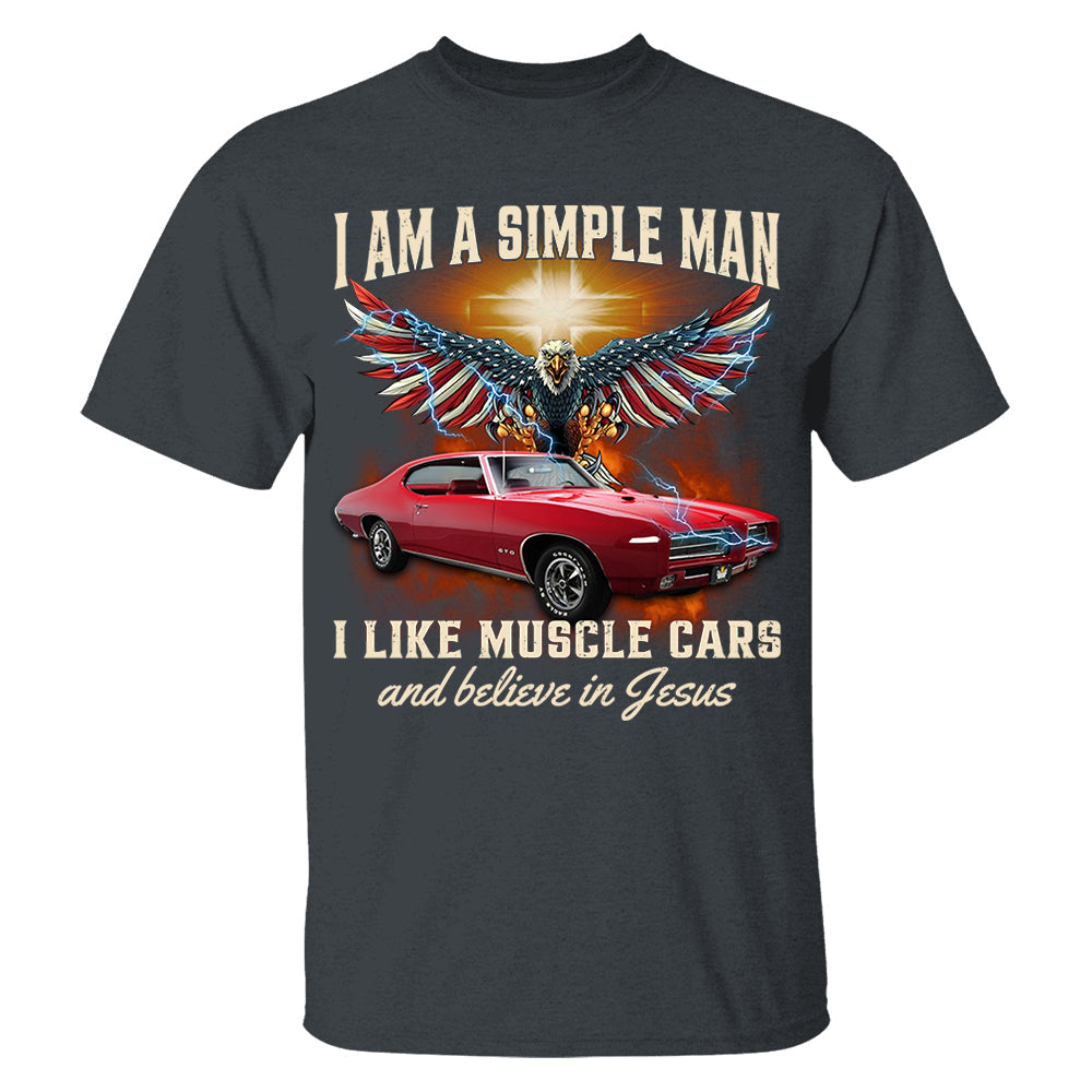 I Am A Simple Man - Custom Upload Photo Shirt Do99