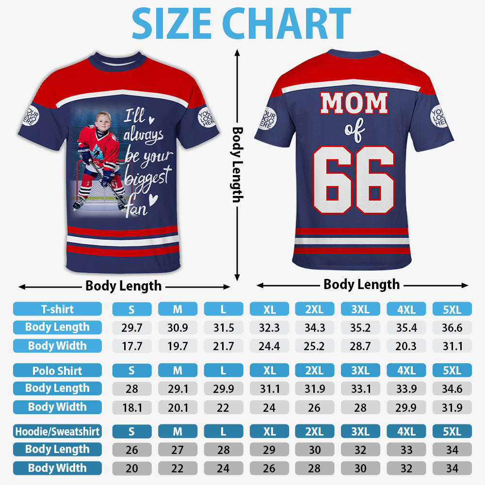 Custom Photo Ice Hockey Jersey Gift For Ice Hockey Lovers - Personalized Gift For Ice Hockey Player