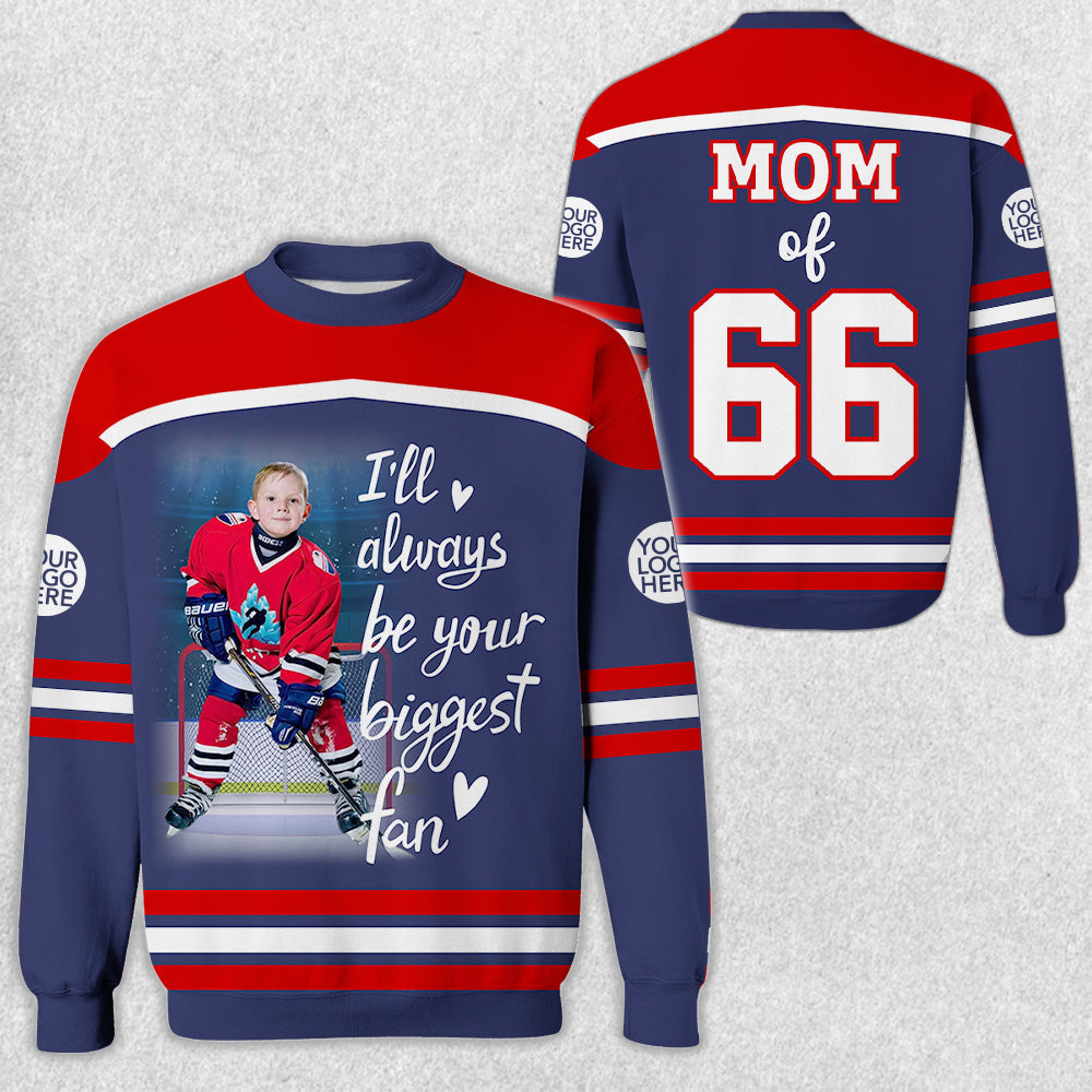 Custom Photo Ice Hockey Jersey Gift For Ice Hockey Lovers - Personalized Gift For Ice Hockey Player