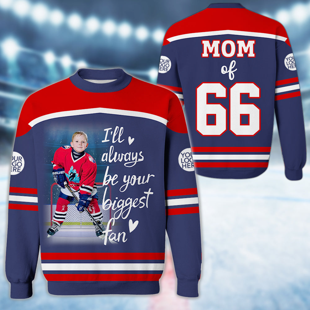 Custom Photo Ice Hockey Jersey Gift For Ice Hockey Lovers - Personalized Gift For Ice Hockey Player