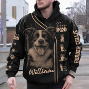 Border Collie, Personalized Bleach Style Dog Shirt, Gift For Dog Lover T1807 Pt99