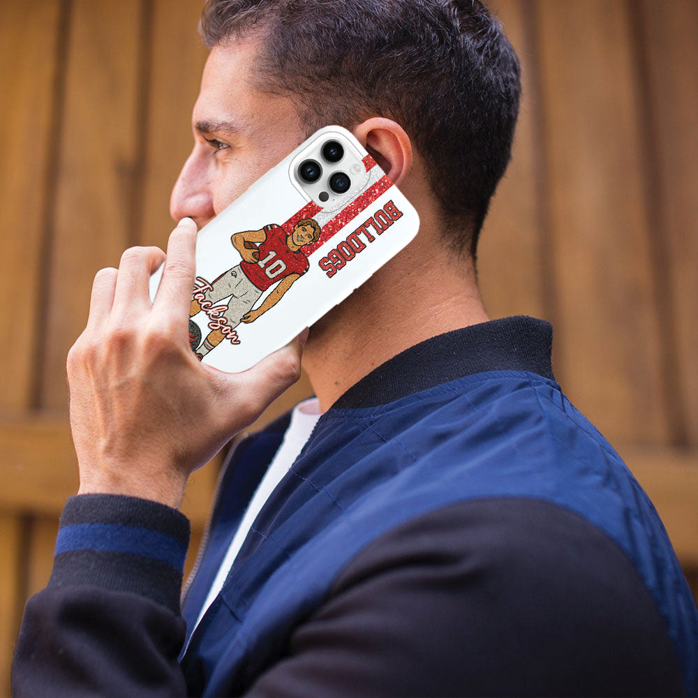 Personalized Custom Photo Clipart Phone Case For Football Family Tu24 Pt99