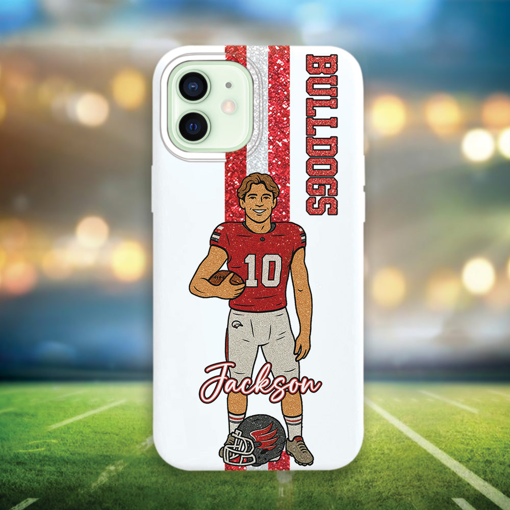 Personalized Custom Photo Clipart Phone Case For Football Family Tu24 Pt99