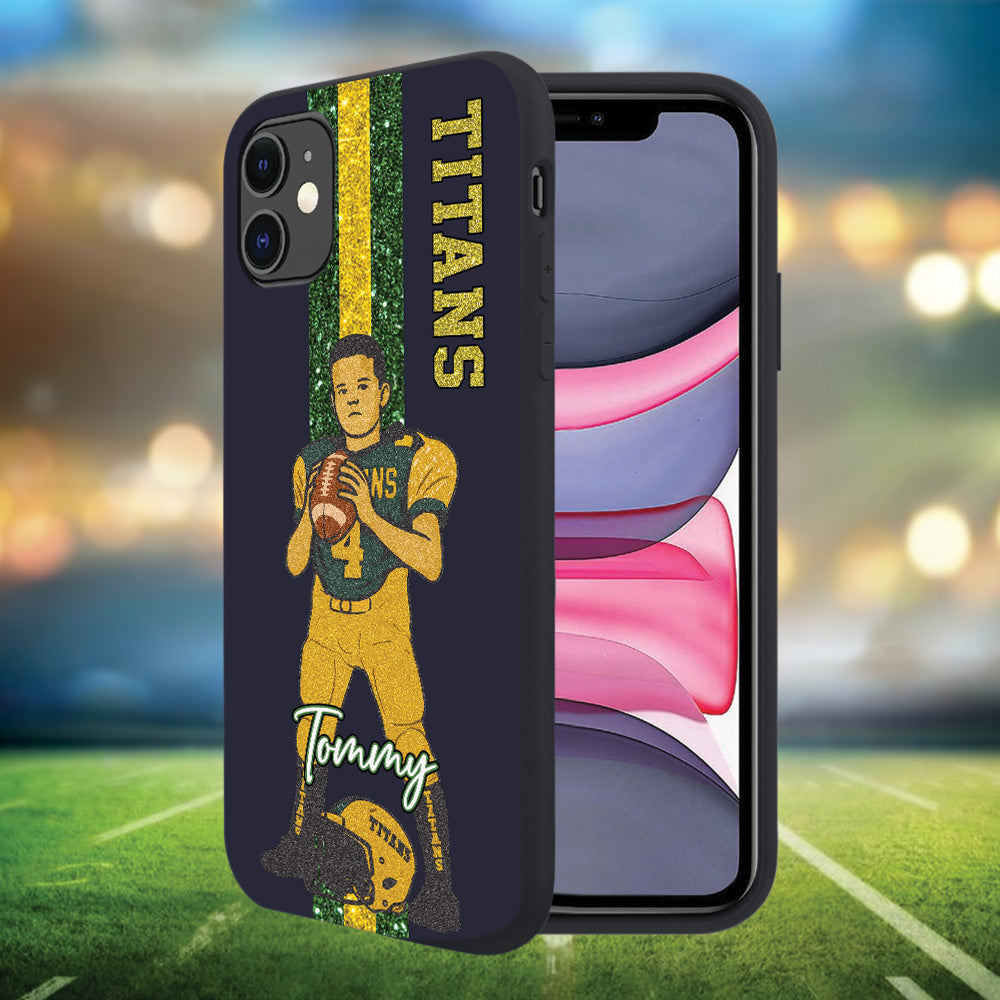 Personalized Custom Photo Clipart Phone Case For Football Family Tu24 Pt99