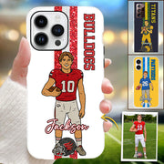 Personalized Custom Photo Clipart Phone Case For Football Family Tu24 Pt99