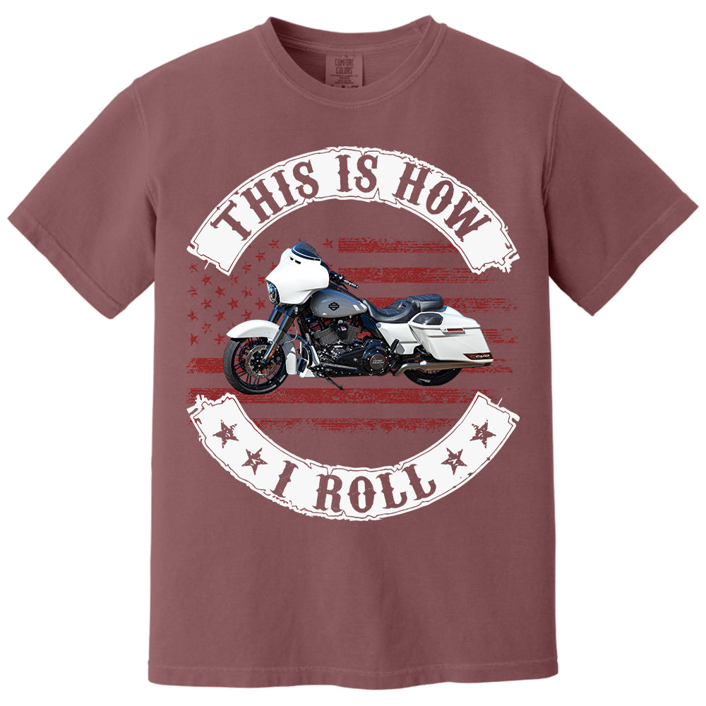 This Is How I Roll - Personalized Upload Vehicle Photo For Biker Hv01