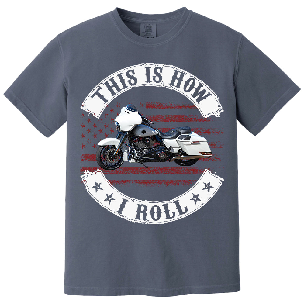 This Is How I Roll - Personalized Upload Vehicle Photo For Biker Hv01