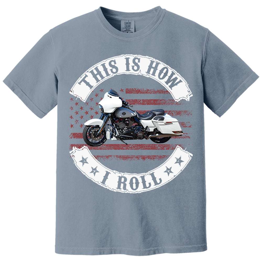 This Is How I Roll - Personalized Upload Vehicle Photo For Biker Hv01