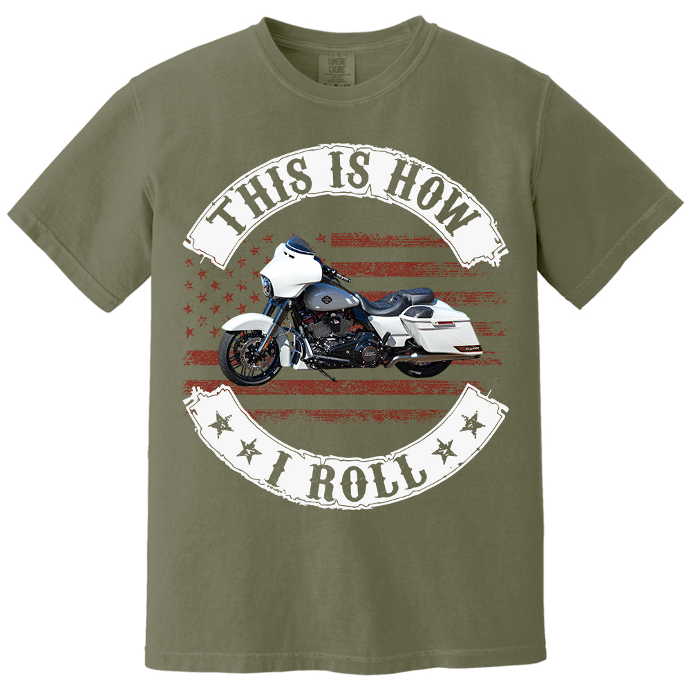 This Is How I Roll - Personalized Upload Vehicle Photo For Biker Hv01