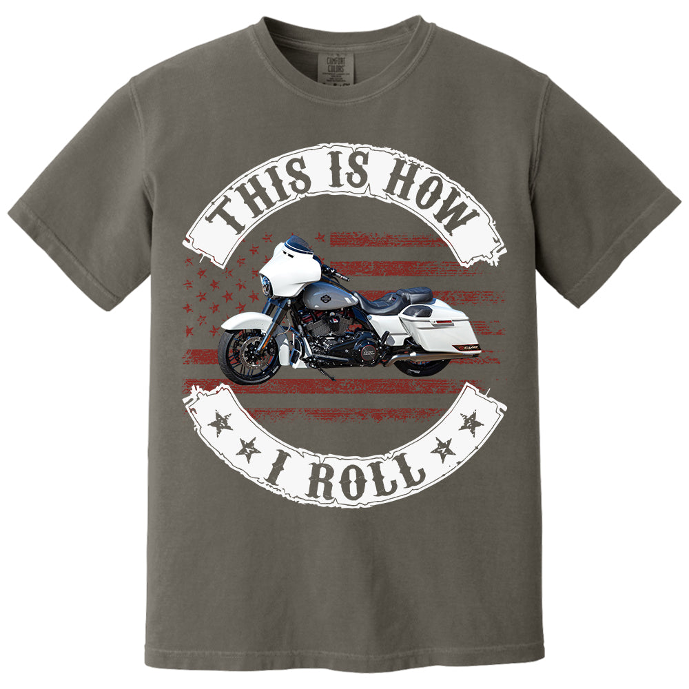 This Is How I Roll - Personalized Upload Vehicle Photo For Biker Hv01