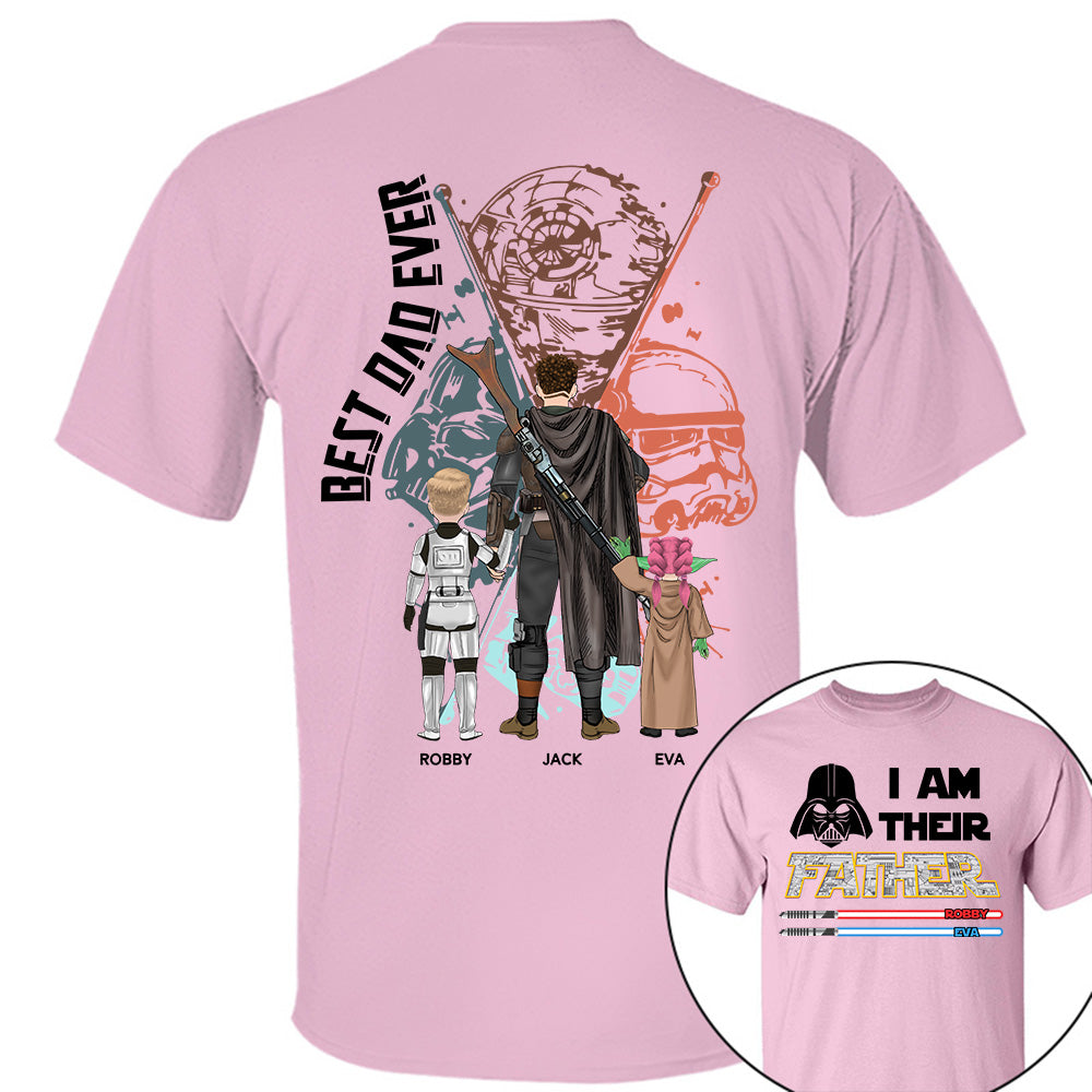 Custom I Am Their Father Shirt, Gift For Dad, Father's Day L0411 Li29