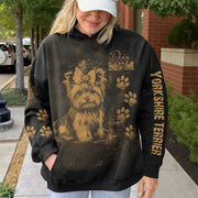 Personalized Yorkshire Terrier Bleach Style Dog Mom Shirt For Dog Lovers Nh00
