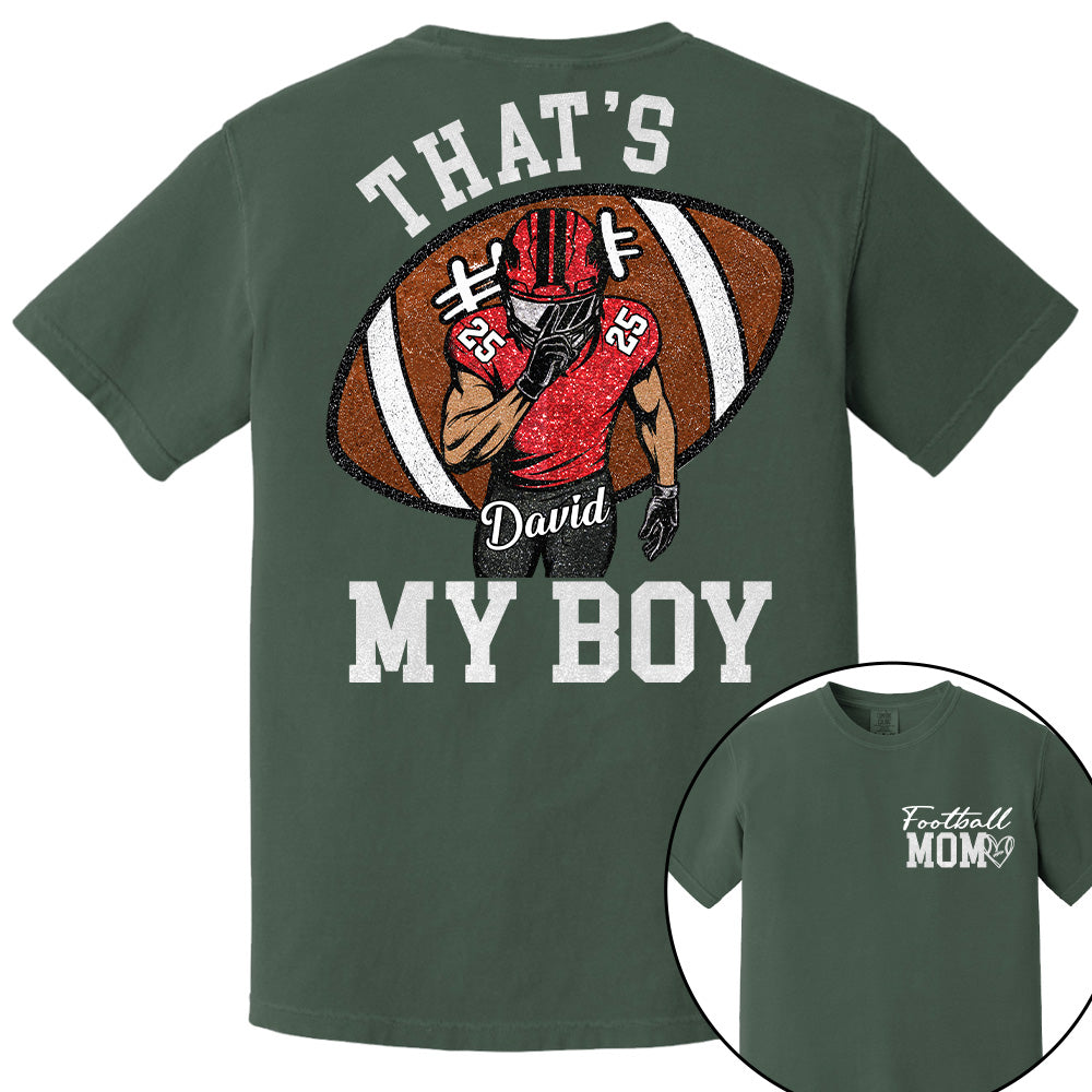Personalized Football Mom Football Grandma Shirt Those Are My Kids Shirt Gift For Sport Family T1807 T24