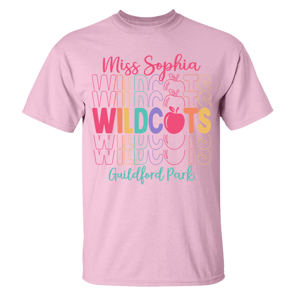 School Mascot Shirt Personalized School Spirit Gift For Teacher Ph99 Do99