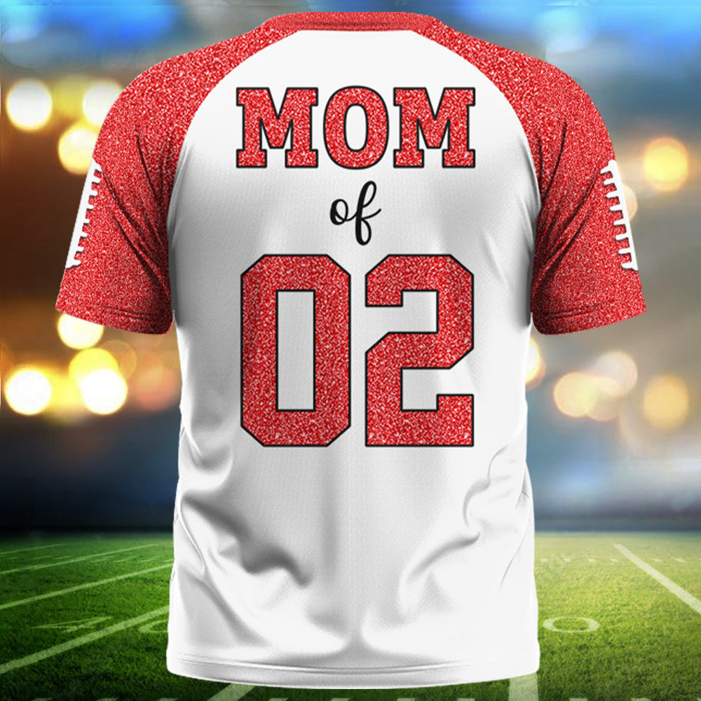 Behind Every Football Player Shirt - Personalized All Over Print Shirt For Football Family Tu24 Pt99