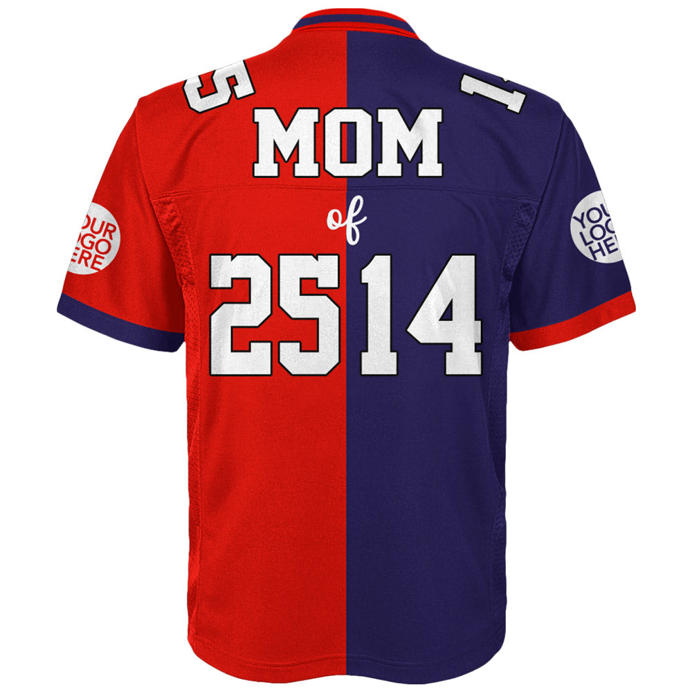 Football Mom Personalized Football Jersey Shirt - Those Are My Boy, Football Kids Game Day Tu24 Li29