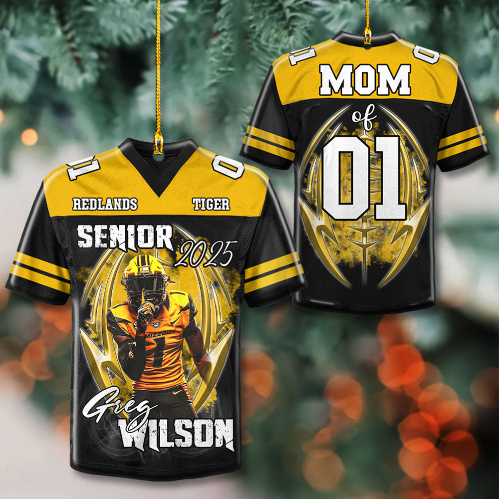 Personalized Football Jersey Ornament For Football Family A2110 Pt99 