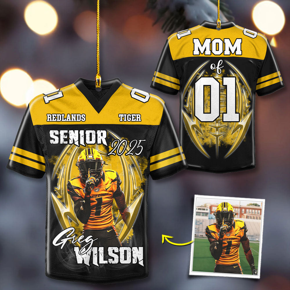 Personalized Football Jersey Ornament For Football Family A2110 Pt99 