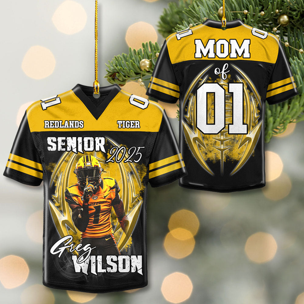 Personalized Football Jersey Ornament For Football Family A2110 Pt99 