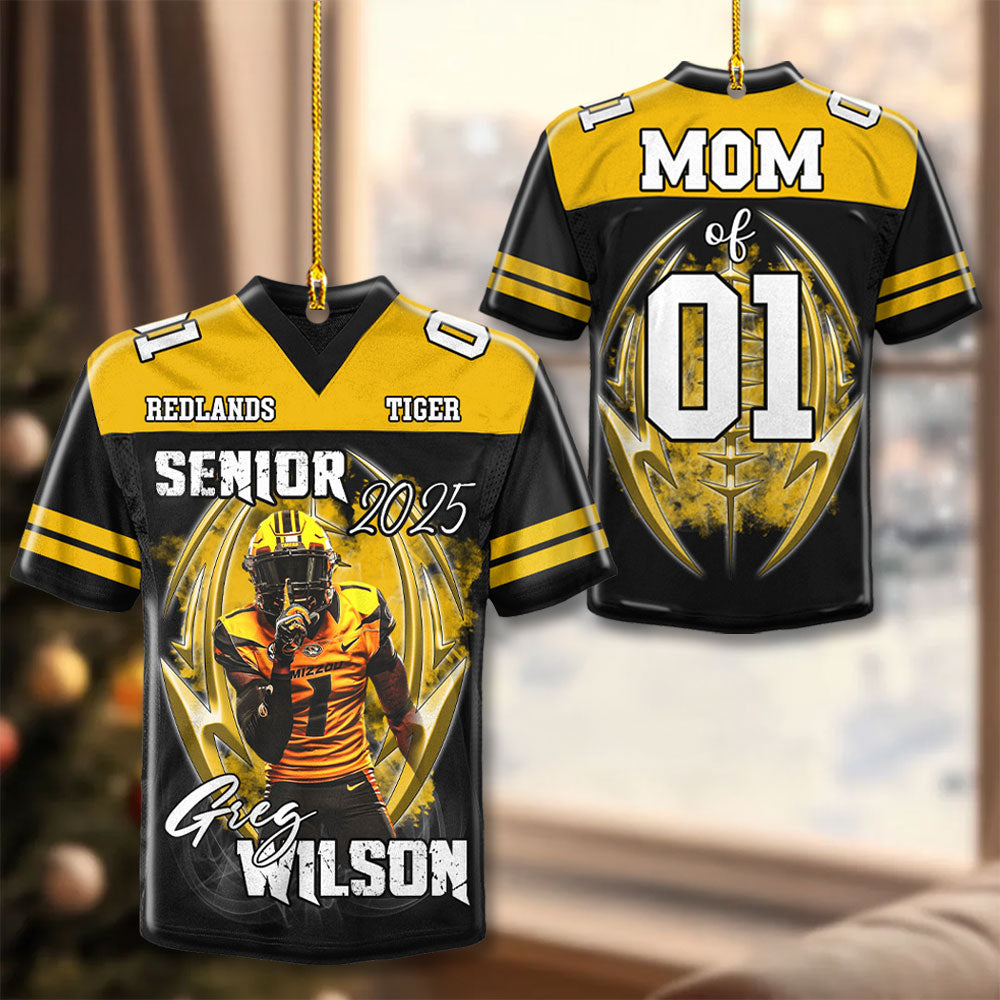 Personalized Football Jersey Ornament For Football Family A2110 Pt99 