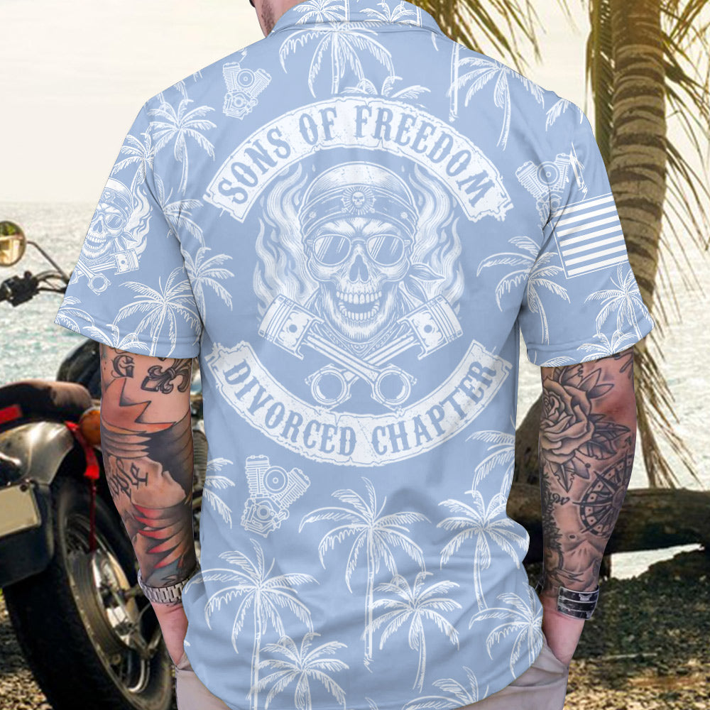 Sons Of Arthritis Ibuprofen Chapter - Palm Tree Men's Resort 3D All Over Print Polo Shirt Man Hawaiian Vacation Beach Pique Shirt Do99