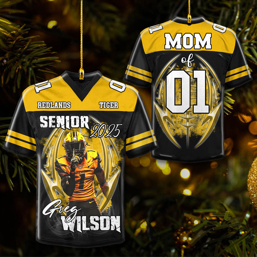 Personalized Football Jersey Ornament For Football Family A2110 Pt99 