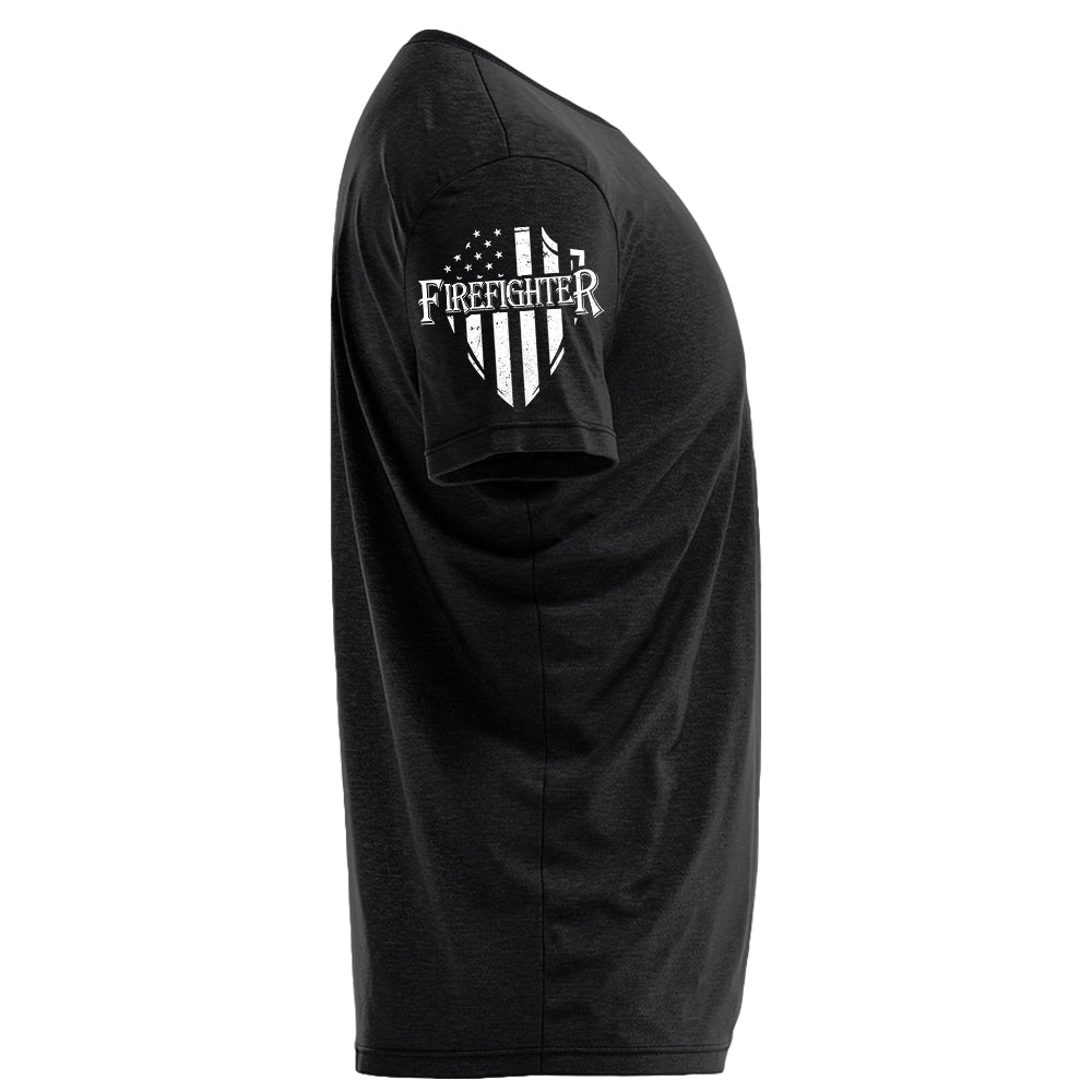 I Can't Go To Hell The Devil Still Has A Restraining Order Against Me Personalized Shirt For Firefighters H2511 Trna