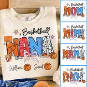 Basketball Mama - Personalized Shirt Gift For Grandma