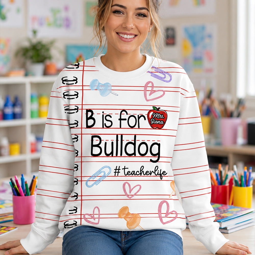 Back To School Shirt - Custom Mascot Name For Teacher Educator NA04 Hv01