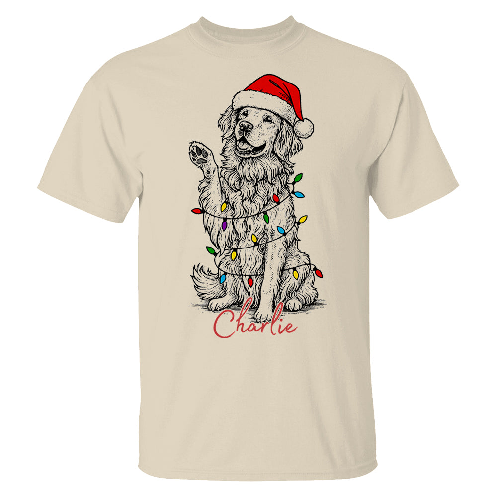 Personalized Pet Photo Christmas Shirt Custom Gift for Dog Lovers Tu24 Li29