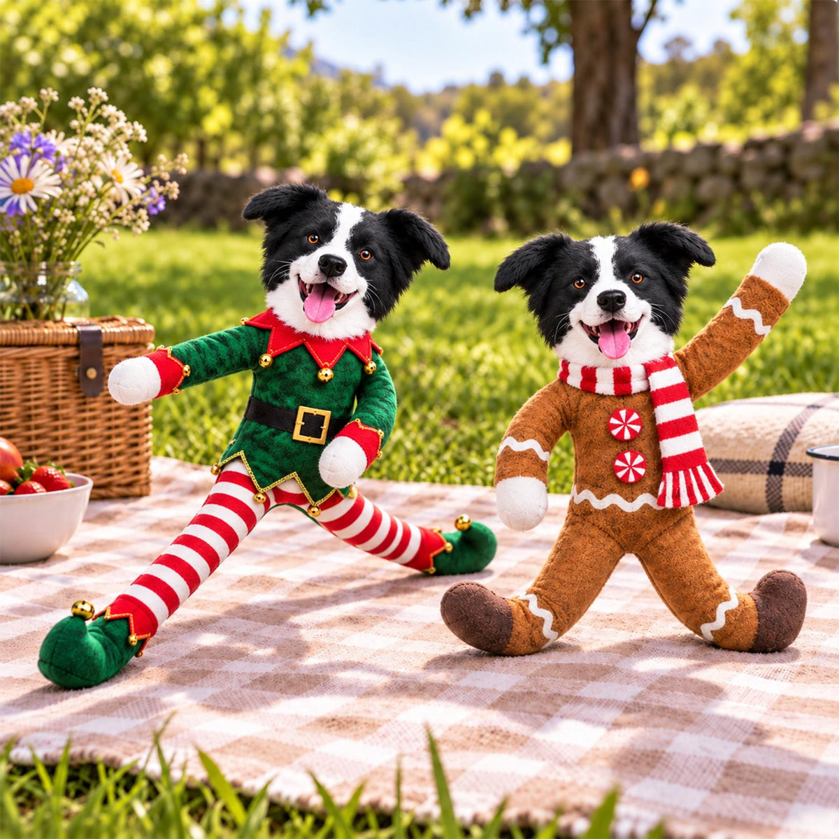 My Merry Pup, Personalized Photo Pet Squishy Toy Poseable Plush Doll, Funny Gift For Dog Mom, Dad, Cat Lover T1807 Hv01 TL06