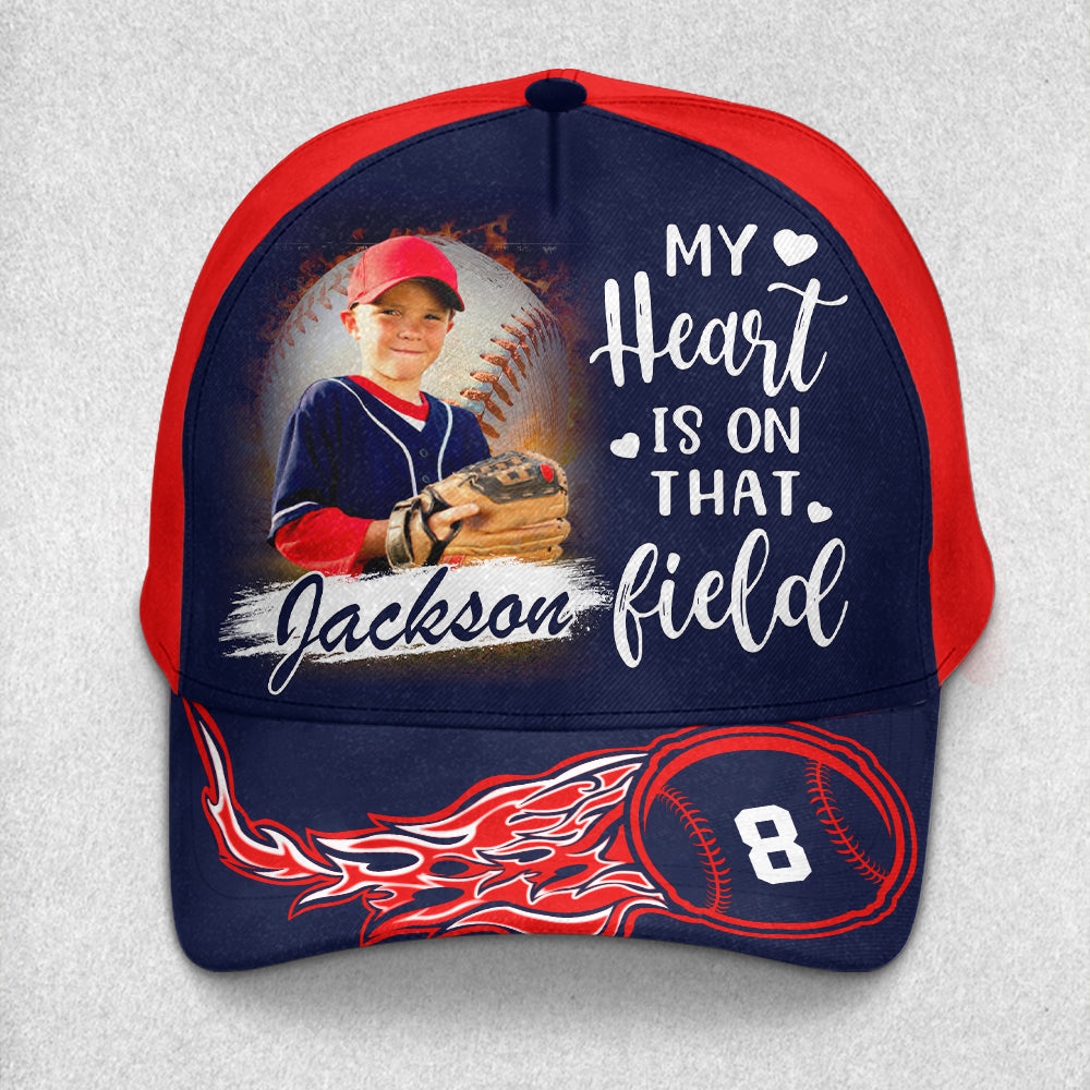 I Will Always Be Your Biggest Fan Custom Photo Cap GameDay Cap Gift For Baseball Mom Dad Sport Family Tu20