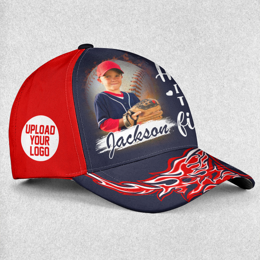 I Will Always Be Your Biggest Fan Custom Photo Cap GameDay Cap Gift For Baseball Mom Dad Sport Family Tu20