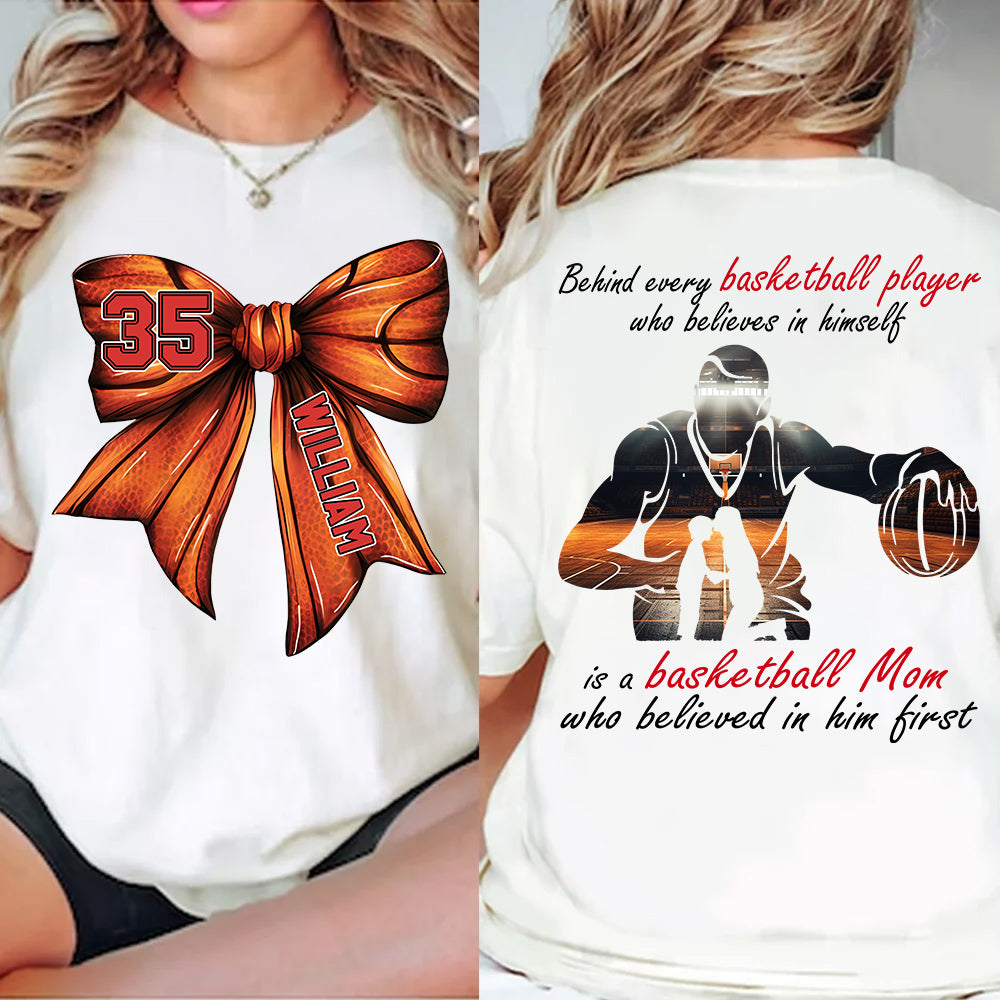 Basketball Mom Shirt, Personalized Basketball Shirt, Gift For Basketball Lover A2110 Do99