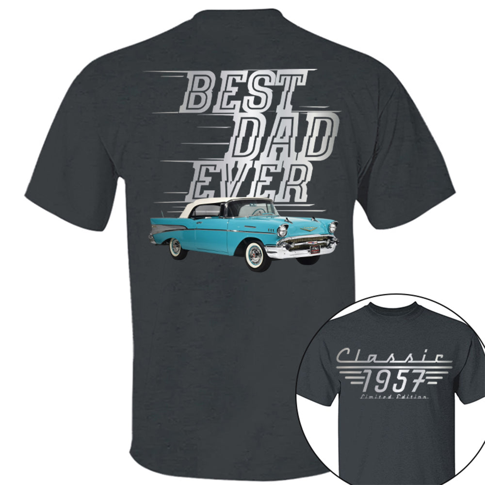 Classic Limited Edition - Best Dad Ever - Custom Photo Car Shirt - Personalized Gift For Dad, Car Lovers A2110 Pt99