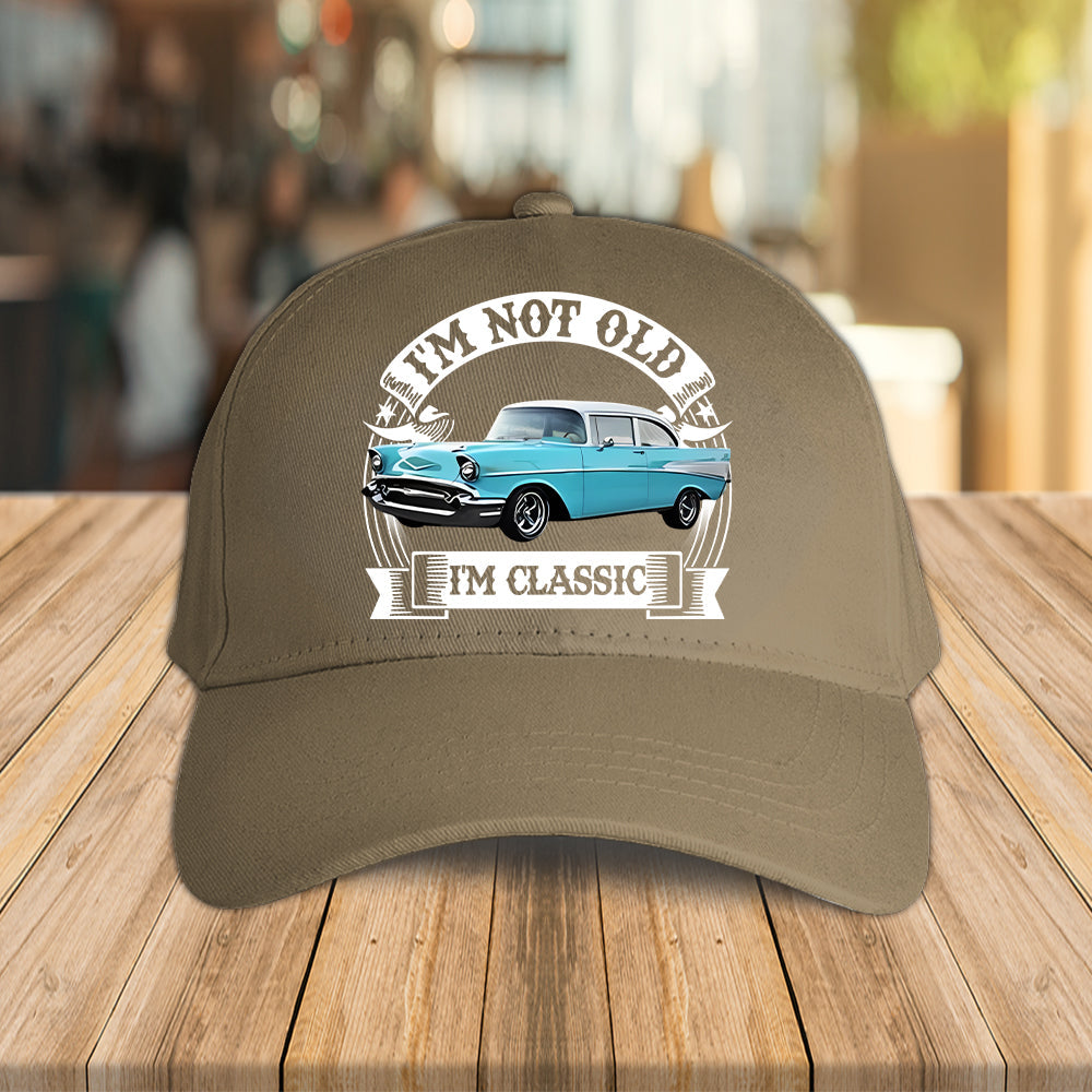 I'm Not Old I'm Classic Funny Car Graphic Personalized Car's Photo Classic Cap Hv01