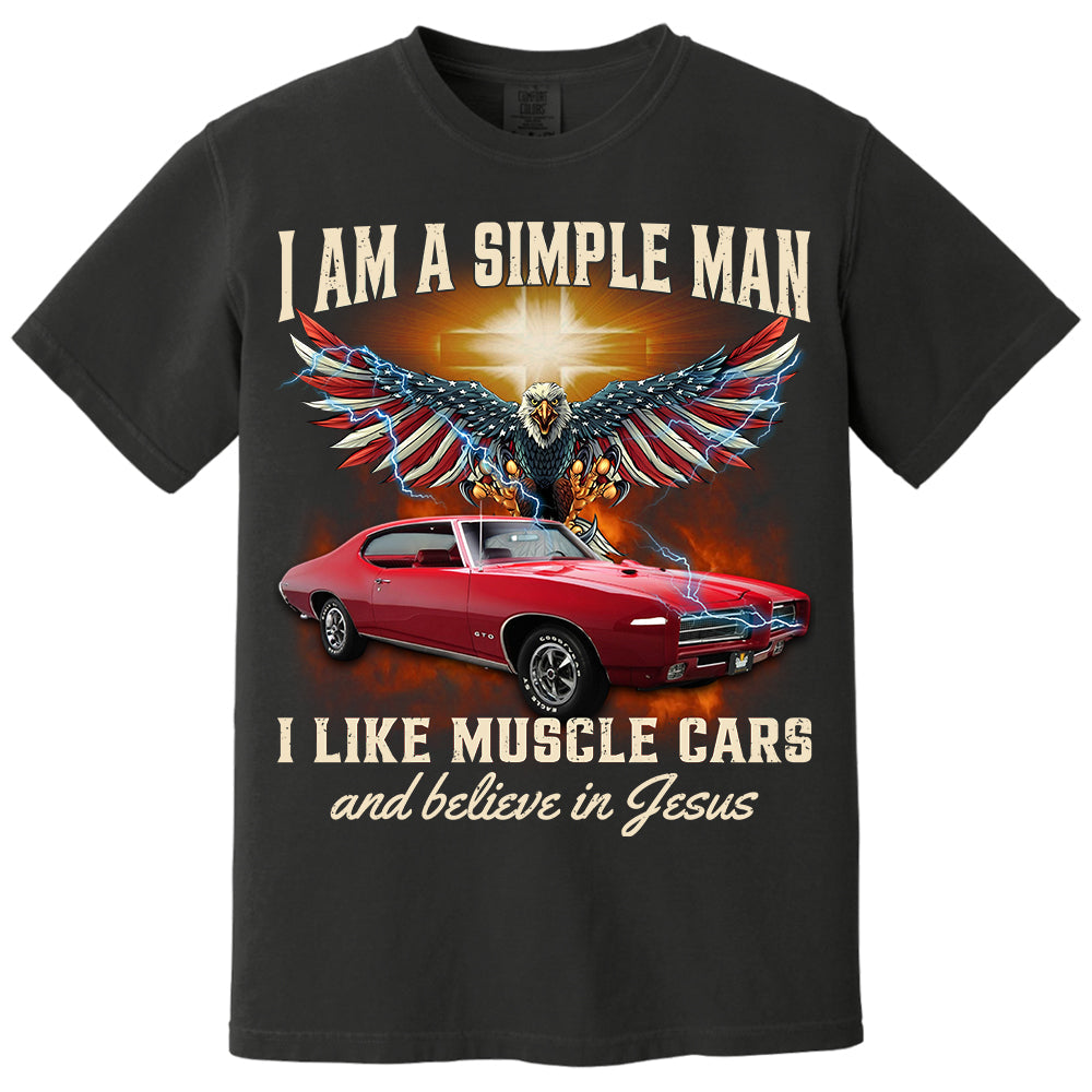 I Am A Simple Man - Custom Upload Photo Shirt Do99