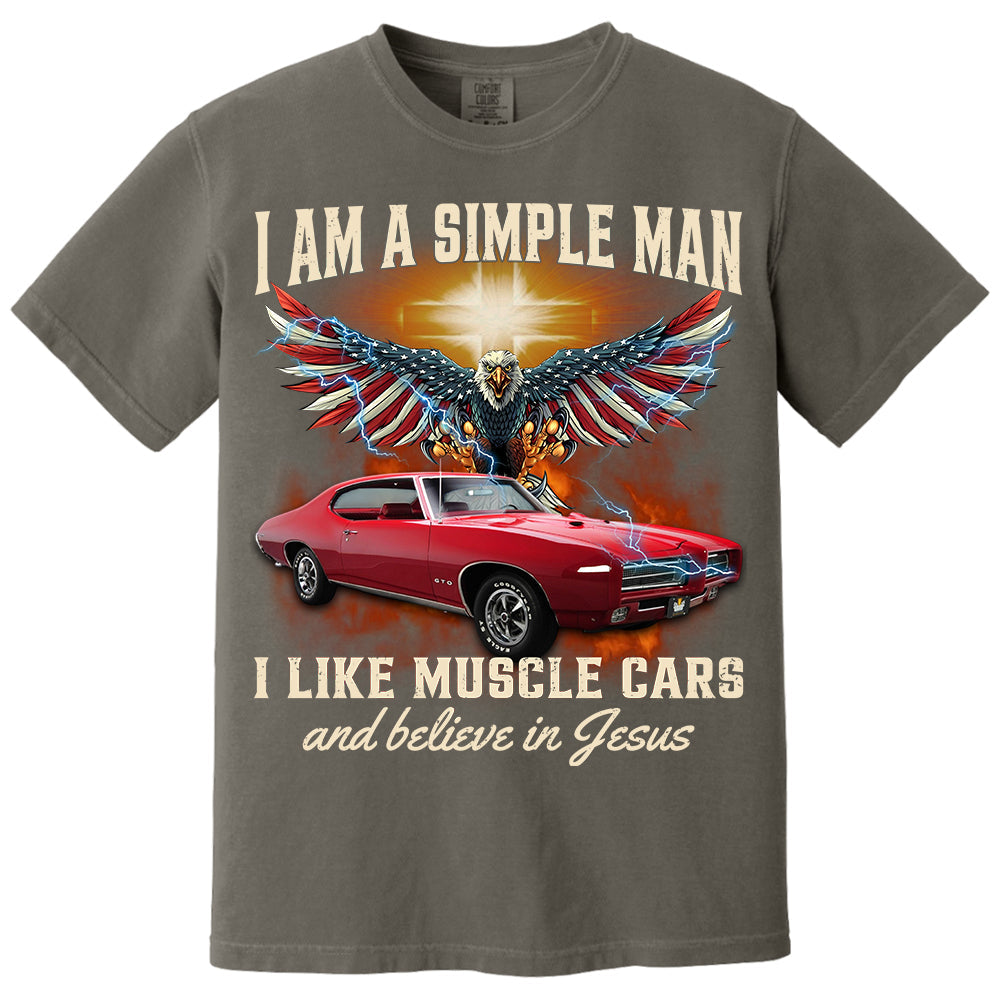 I Am A Simple Man - Custom Upload Photo Shirt Do99
