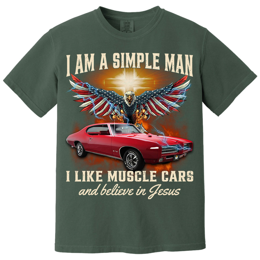 I Am A Simple Man - Custom Upload Photo Shirt Do99