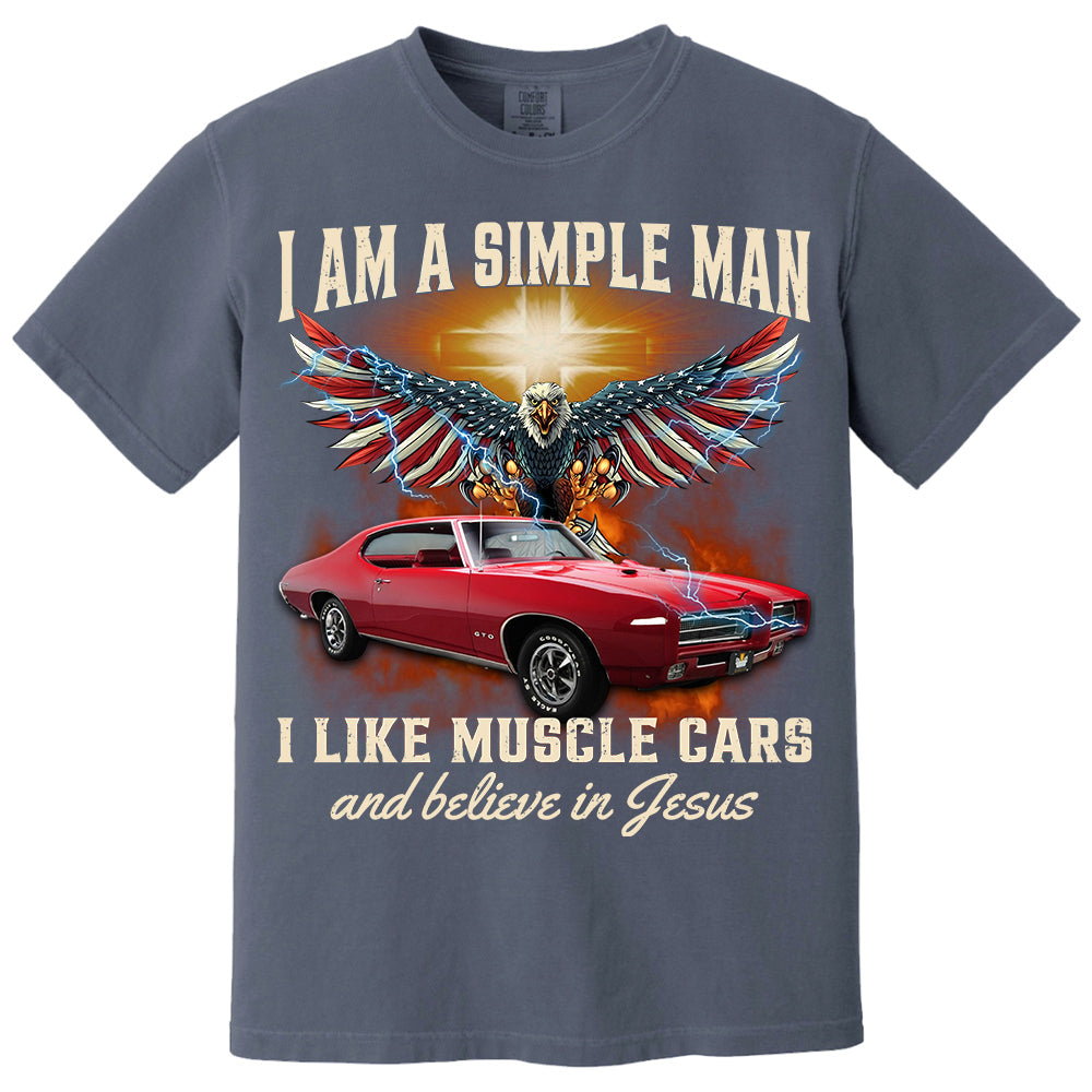 I Am A Simple Man - Custom Upload Photo Shirt Do99
