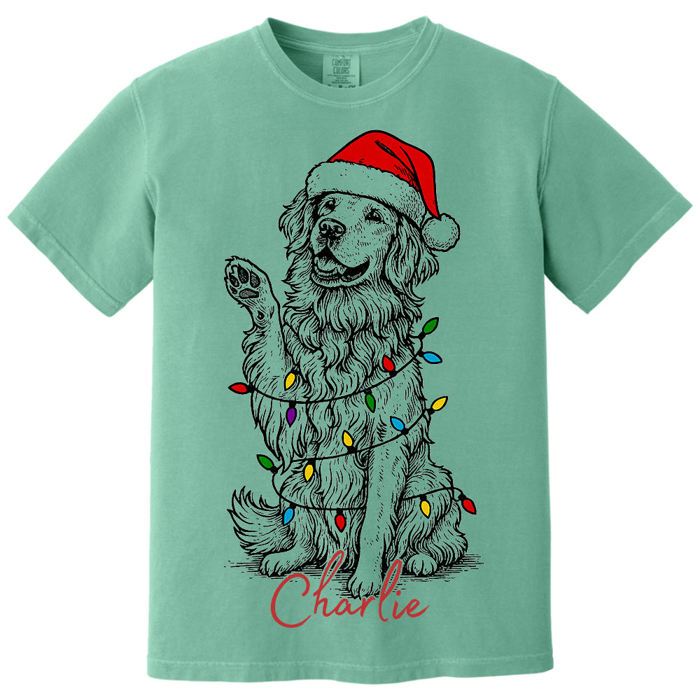 Personalized Pet Photo Christmas Shirt Custom Gift for Dog Lovers Tu24 Li29