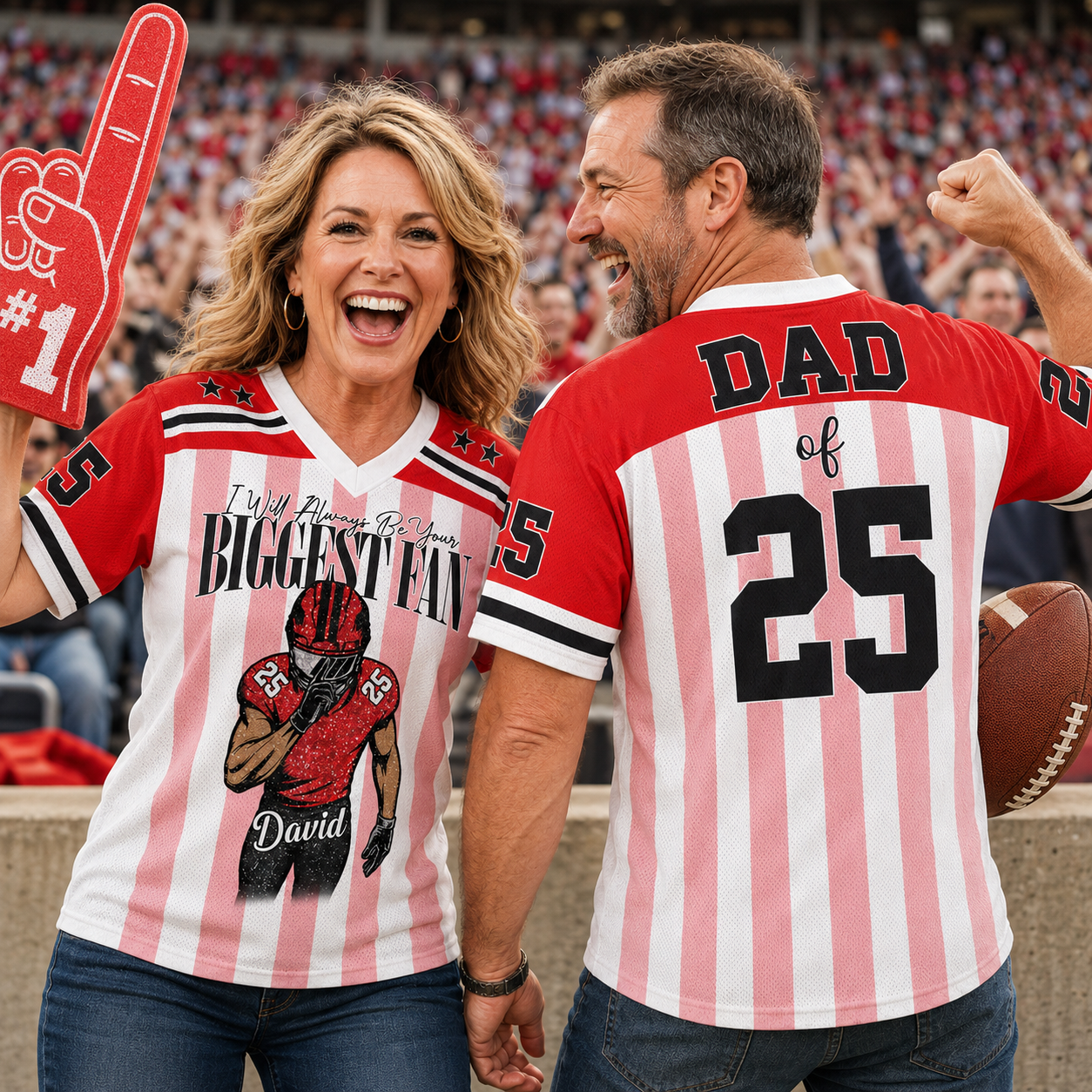 My Heart Is On That Field Custom Shirt Personalized Name Number Jersey Football Player L0411 Pt99