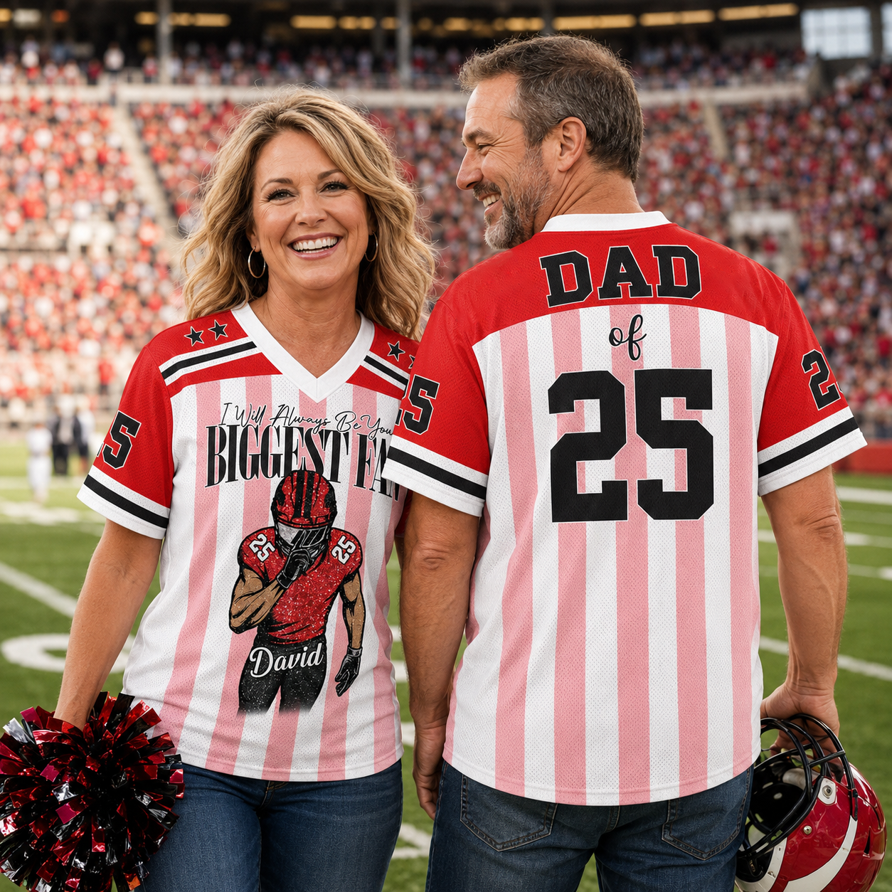 My Heart Is On That Field Custom Shirt Personalized Name Number Jersey Football Player L0411 Pt99