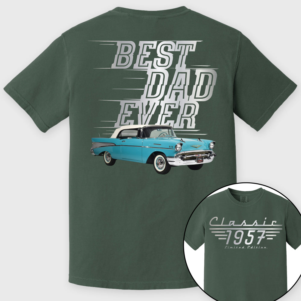 Classic Limited Edition - Best Dad Ever - Custom Photo Car Shirt - Personalized Gift For Dad, Car Lovers A2110 Pt99