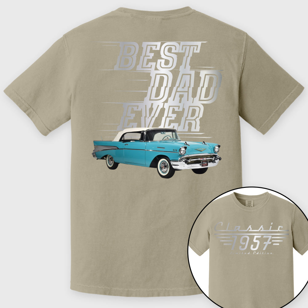 Classic Limited Edition - Best Dad Ever - Custom Photo Car Shirt - Personalized Gift For Dad, Car Lovers A2110 Pt99