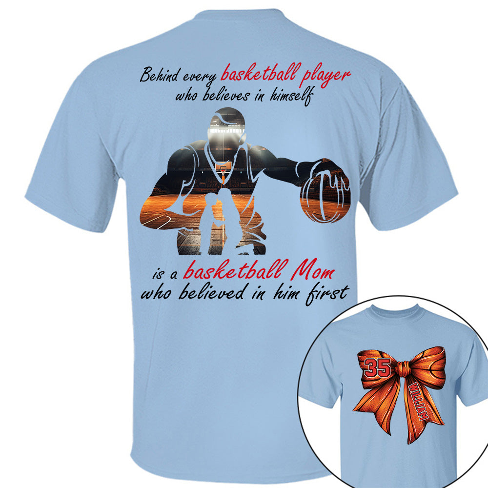 Basketball Mom Shirt, Personalized Basketball Shirt, Gift For Basketball Lover A2110 Do99