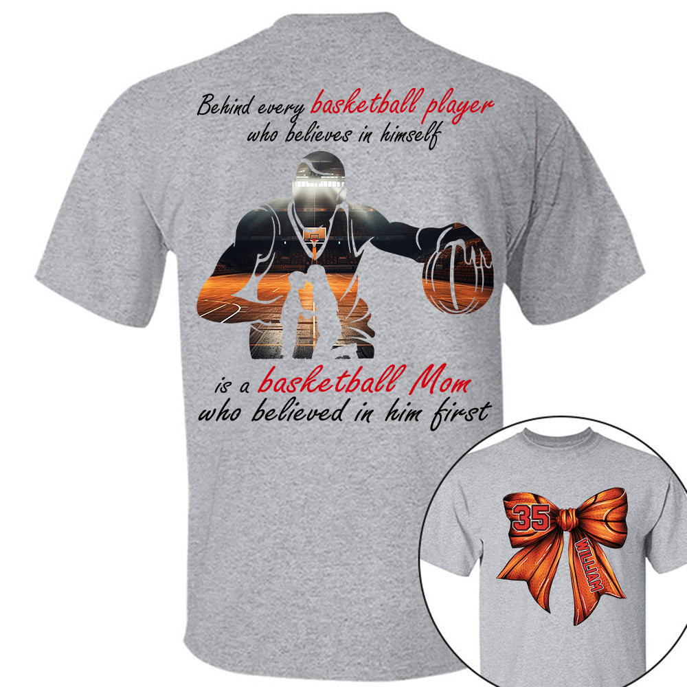 Basketball Mom Shirt, Personalized Basketball Shirt, Gift For Basketball Lover A2110 Do99