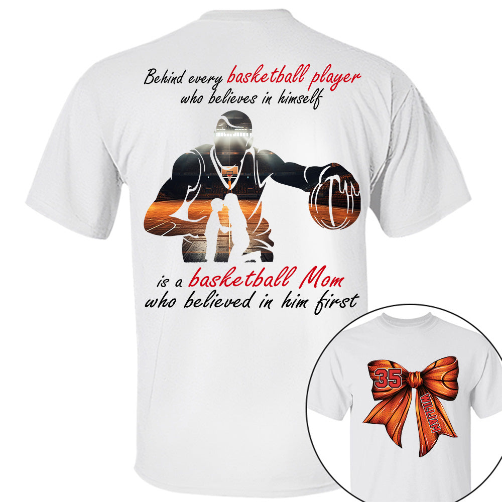 Basketball Mom Shirt, Personalized Basketball Shirt, Gift For Basketball Lover A2110 Do99